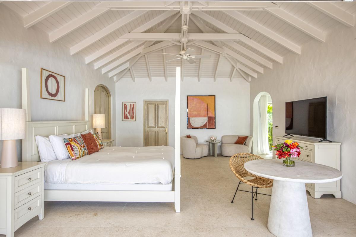 18 Location villa Terres Basses Saint Martin_chambre 1